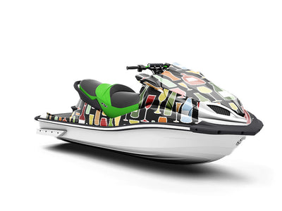 NIght Cap Alcohol Jet Ski Vinyl Customized Wrap