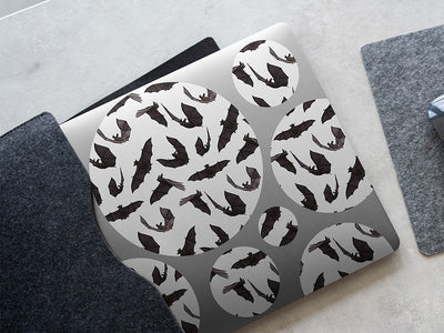 night creature horror DIY Laptop Stickers