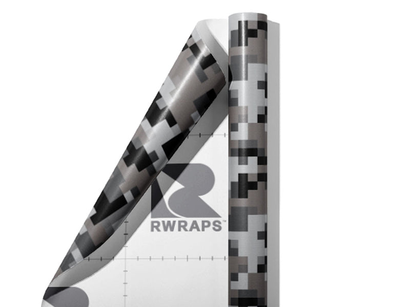 Night Hunt Pixel Wrap Film Sheets~Rwraps Series 914 Night Hunt Pixel Scrolled Sheet~3