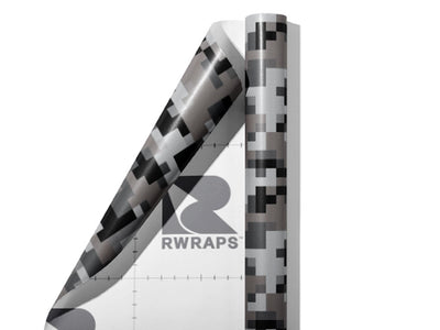 Night Hunt Pixel Wrap Film Sheets~Rwraps Series 914 Night Hunt Pixel Scrolled Sheet~3