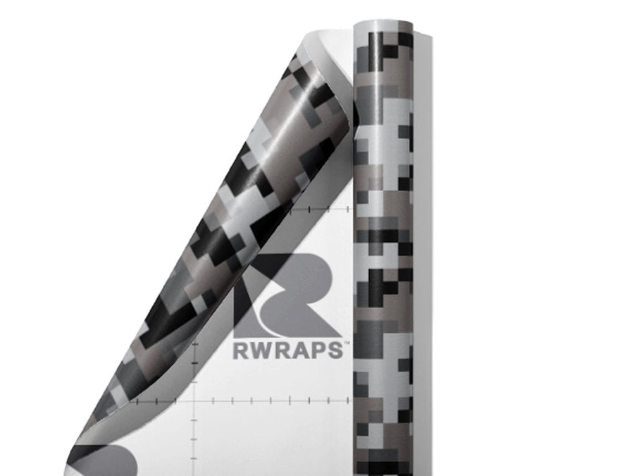 Night Hunt Pixel Wrap Film Sheets~Rwraps Series 914 Night Hunt Pixel Scrolled Sheet~3