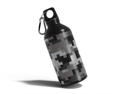 night hunt pixel Water Bottle DIY Stickers