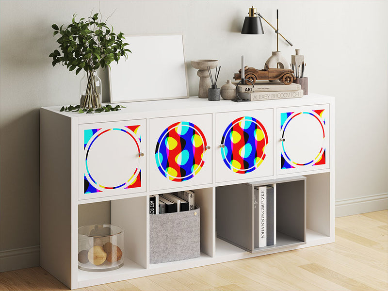 night of the comet retro DIY Furniture Stickers