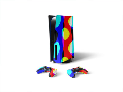 night of the comet retro Sony PS5 DIY Skin