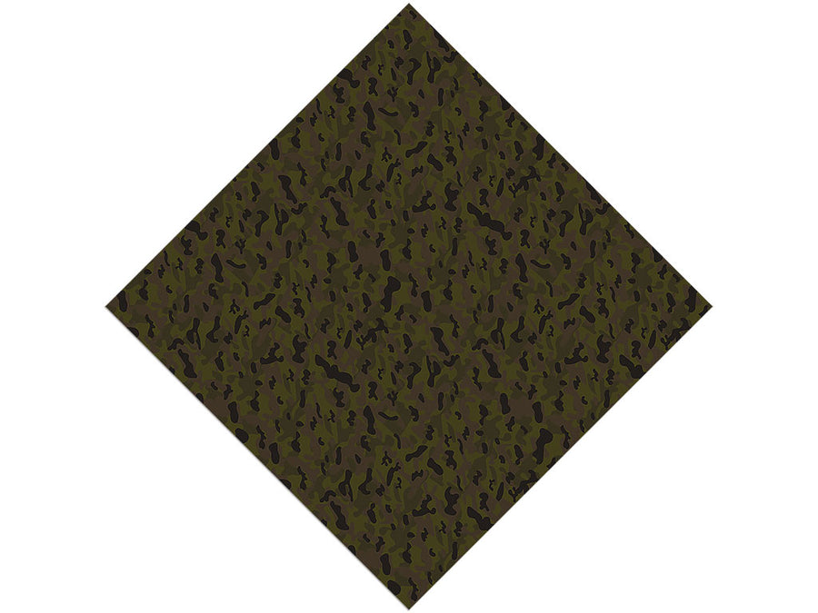 Night Seaweed Camouflage Vinyl Wrap Pattern
