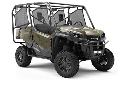 Night Seaweed Camouflage Utility Vehicle Vinyl Wrap