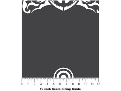 Nighttime Bothers Animal Vinyl Film Pattern Size 12 inch Scale~Rwraps Nighttime Bothers Animal Sizing Chart~2
