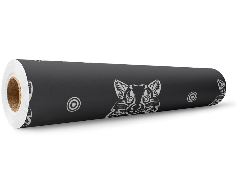 Nighttime Bothers Animal Wrap Film Wholesale Roll~Rwraps Series 914 Digitally Printed Vinyl Roll~5