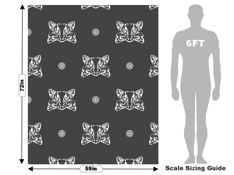 Nighttime Bothers Animal Vehicle Wrap Scale~Rwraps Series 914 Nighttime Bothers Animal Measurements~1