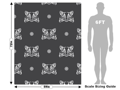 Nighttime Bothers Animal Vehicle Wrap Scale~Rwraps Series 914 Nighttime Bothers Animal Measurements~1