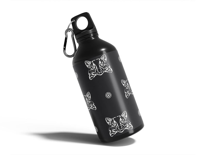 nighttime bothers animal Water Bottle DIY Stickers