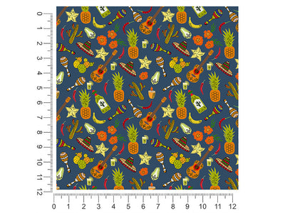 nighttime celebrations day of the dead 1ft x 1ft Craft Sheets