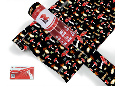 nighttime fungus mushroom Craft Vinyl Roll