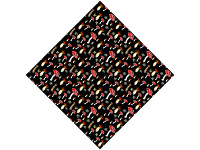 Nighttime Fungus Mushroom Vinyl Wrap Pattern