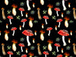 Nighttime Fungus Mushroom Vinyl Wrap Pattern~Rwraps Series 914 Digitally Printed Vinyl Wrap~0