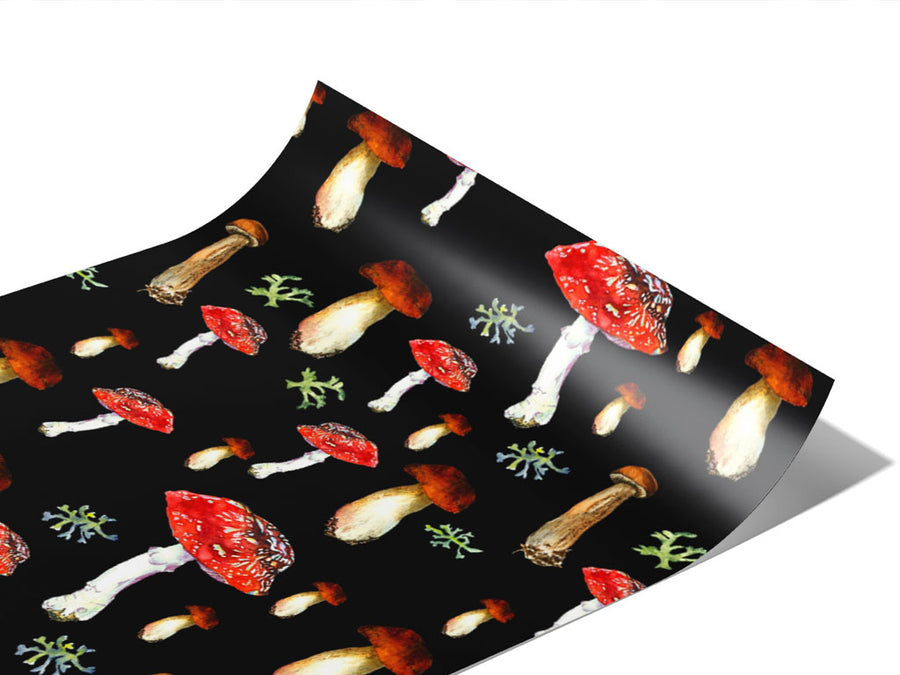 Nighttime Fungus Mushroom Vinyl Wraps~Rwraps Series 914 Digitally Printed Vinyl Wrap~0