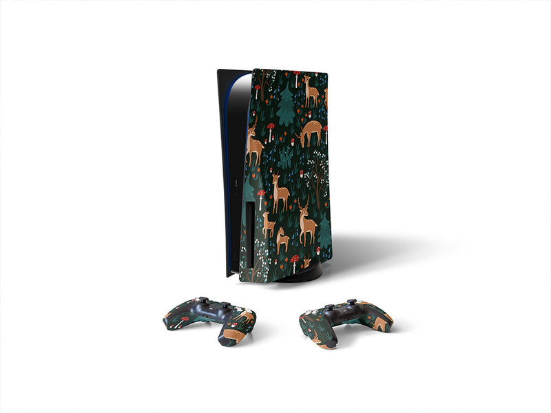nighttime grazing animal Sony PS5 DIY Skin