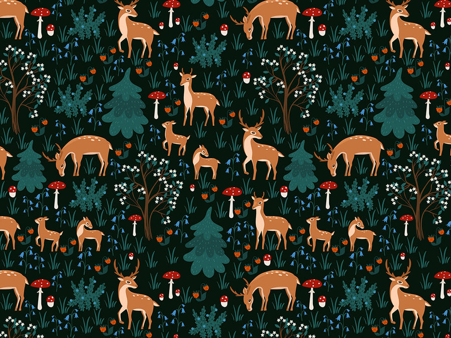 Nighttime Grazing Animal Vinyl Wrap Pattern~Rwraps Series 914 Digitally Printed Vinyl Wrap~0