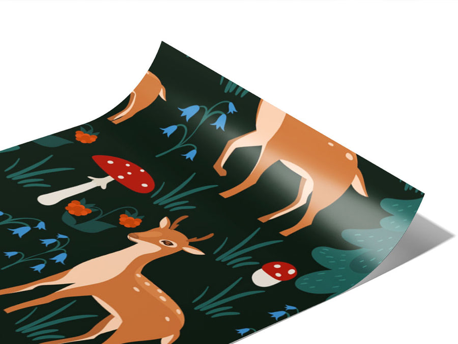 Nighttime Grazing Animal Vinyl Wraps~Rwraps Series 914 Digitally Printed Vinyl Wrap~0