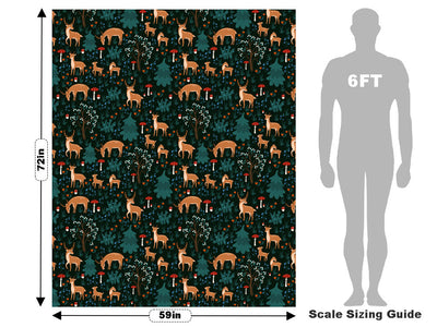 Nighttime Grazing Animal Vehicle Wrap Scale~Rwraps Series 914 Nighttime Grazing Animal Measurements~1