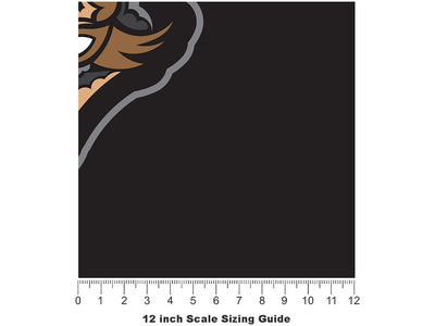 Ninetail Nightmare Animal Vinyl Film Pattern Size 12 inch Scale~Rwraps Ninetail Nightmare Animal Sizing Chart~2