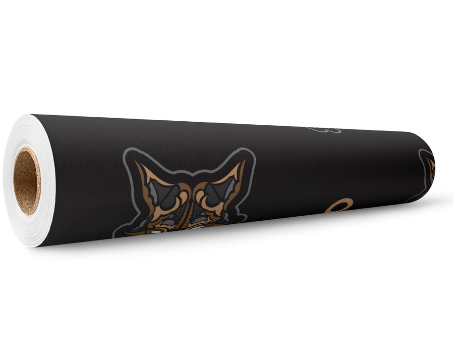 Ninetail Nightmare Animal Wrap Film Wholesale Roll~Rwraps Series 914 Digitally Printed Vinyl Roll~5