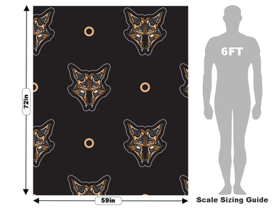 Ninetail Nightmare Animal Vehicle Wrap Scale~Rwraps Series 914 Ninetail Nightmare Animal Measurements~1