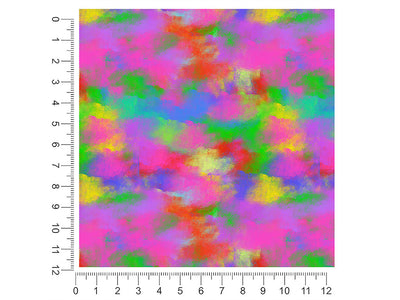 nineties flashback tie dye 1ft x 1ft Craft Sheets