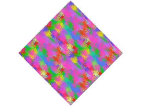 Nineties Flashback Tie Dye Vinyl Wrap Pattern