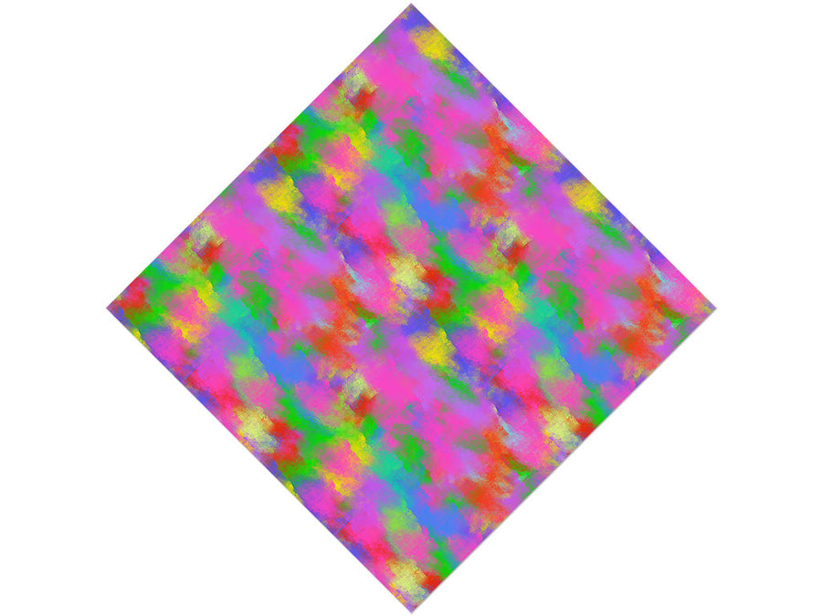 Nineties Flashback Tie Dye Vinyl Wrap Pattern