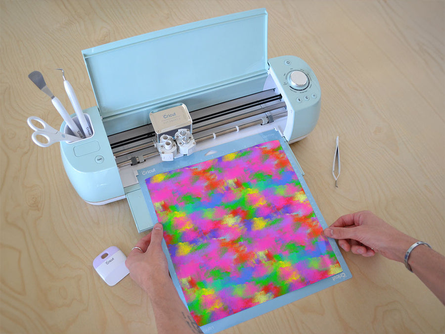 nineties flashback tie dye Cricut Compatible Vinyl