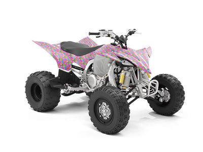 Nineties Flashback Tie Dye ATV Wrapping Vinyl