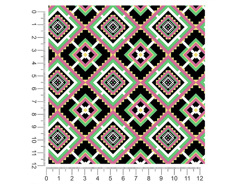 nineties housewarming art deco 1ft x 1ft Craft Sheets