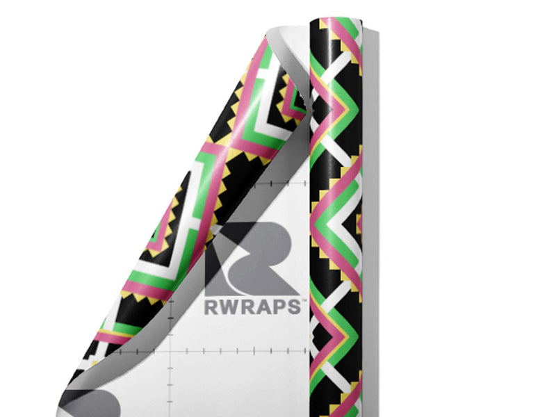 Nineties Housewarming Art Deco Wrap Film Sheets~Rwraps Series 914 Nineties Housewarming Art Deco Scrolled Sheet~3