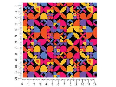 nineties revival mosaic 1ft x 1ft Craft Sheets