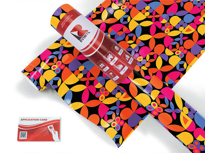 nineties revival mosaic Craft Vinyl Roll