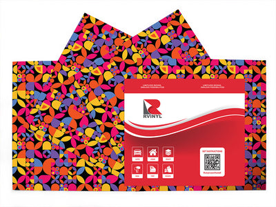 nineties revival mosaic Craft Vinyl Sheet Pack