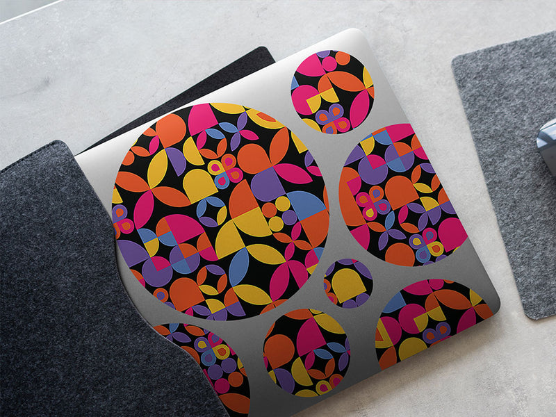 nineties revival mosaic DIY Laptop Stickers