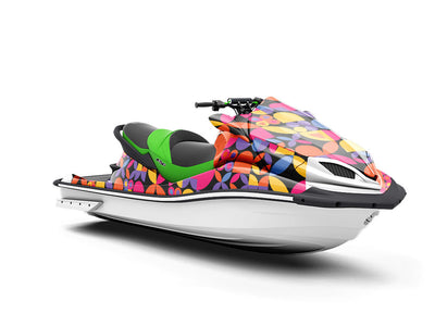 Nineties Revival Mosaic Jet Ski Vinyl Customized Wrap