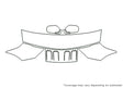300zx Avery Dennison Clear Bra Hood Precut PPF Diagram