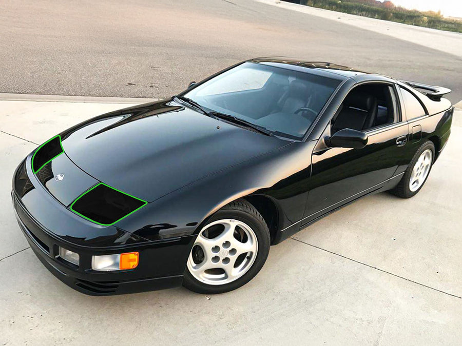 nissan 300zx 1990-1996 Headlight Tint Location