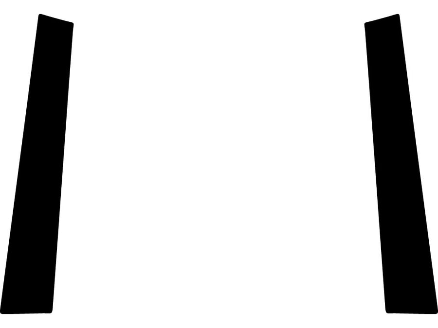 nissan 300zx 1989-1996 (2+2 coupe) Camo Pillar Trim Diagram