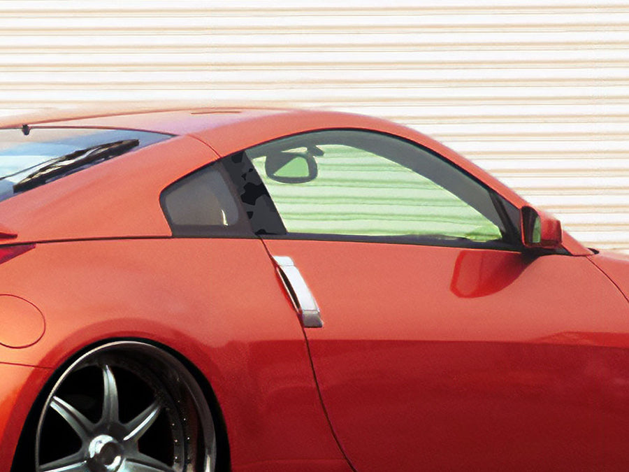 nissan 350z 2003-2009 Camo Pillar Cover Diagram