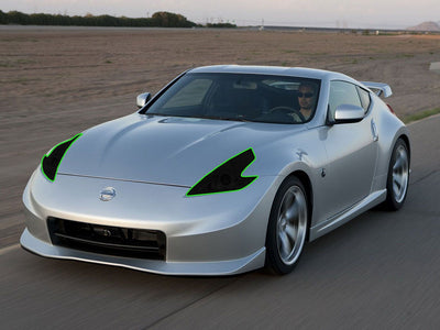 nissan 370z 2009-2012 Headlight Tint Location