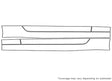 370z Avery Dennison Clear Bra Door Cup Precut PPF Diagram