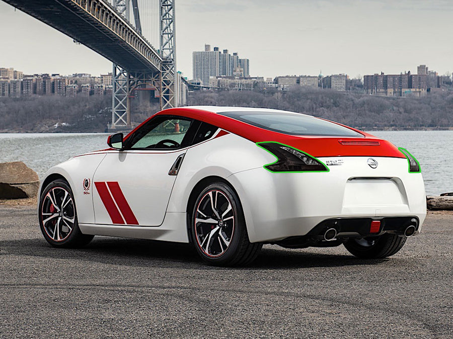 370z Tail Light Tint Installation Points