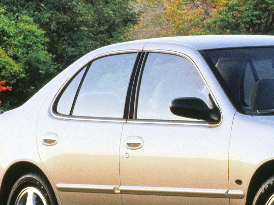 nissan altima 1993-1997 Carbon Fiber Pillar Cover Diagram