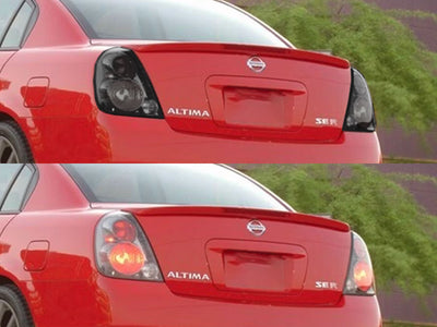 altima Before and After Smoked Taillights