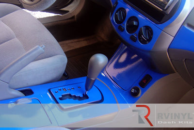 Nissan Altima 2002 Blue Dash Kit~Glossy Blue Trim~2