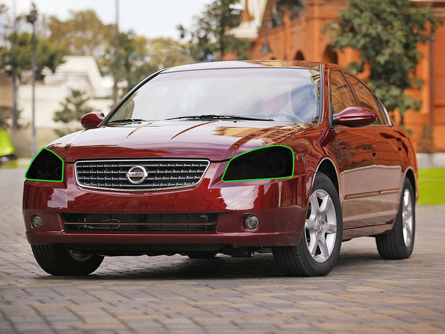nissan altima 2005-2006 Headlight Tint Location